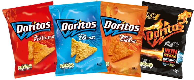 embalagem produto doritos