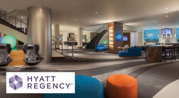 hotel hyatt regency lobbie